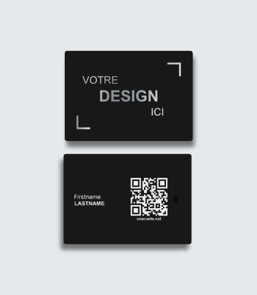 One Carte Metal Silver